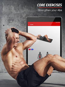 Captura de Pantalla 20 6 Pack in 30 Days Ab Workouts android