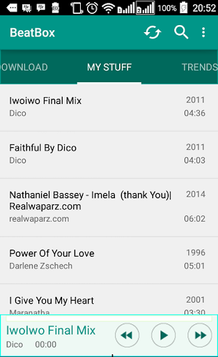 Android application Naija BeatBox screenshort