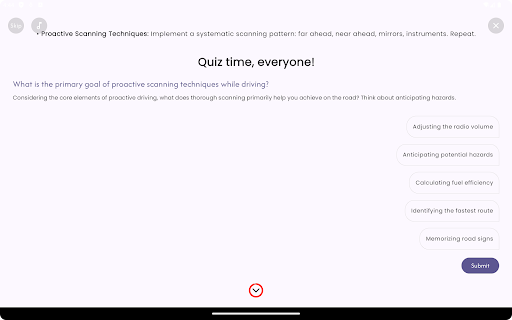 DMV Practice Test AI Tutor