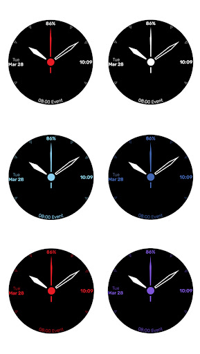 Elegancia - Event Watch Face screenshot 7