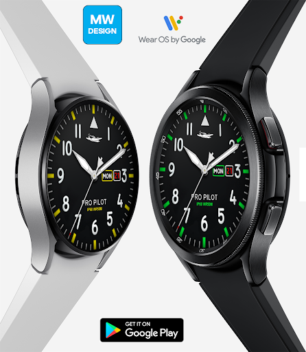 Pilot Pro Watch Face Screen 2