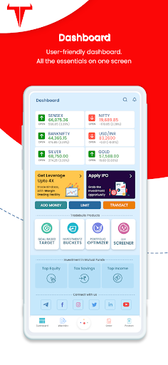 Android application Tradebulls Touch 2.0 screenshort