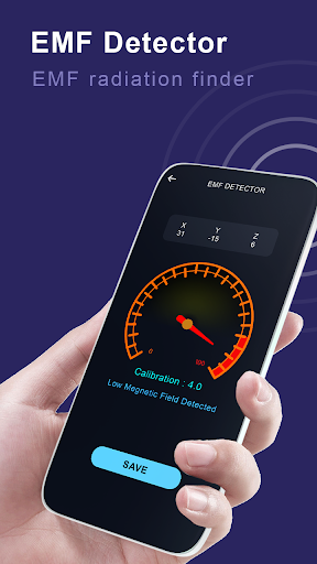 EMF Detector : Magnetic Field Screenshot 1 - AppWisp.com