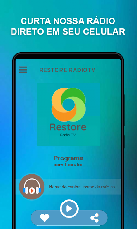 Restore RadioTV - 1 - (Android)