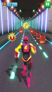 스파이더 로봇 러너 게임: 지하철 달리기 게임