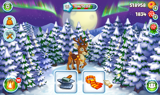Farm Snow: Happy Christmas Story With Toys & Santa screenshots 5