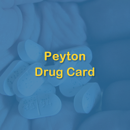 Icon image Peyton Drug Card
