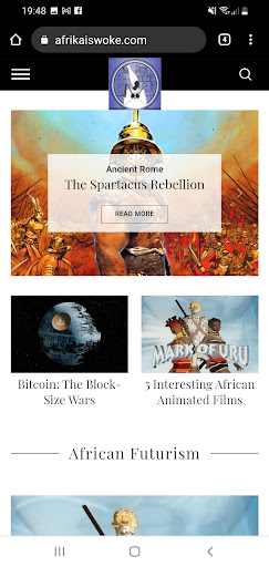 Android application Interesting History Facts screenshort