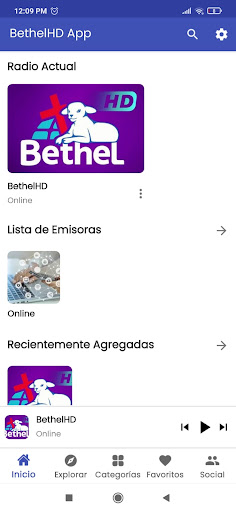 Android application Bethel HD Bolivia screenshort