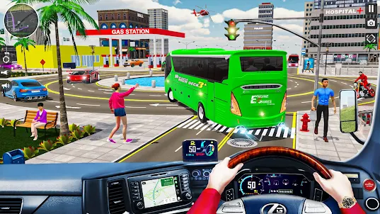 Bus Simulator 2- Bus Games 3D