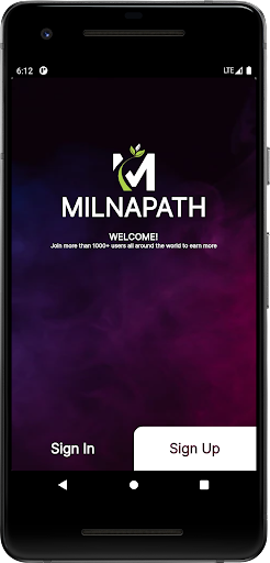 Android application Milnapath screenshort