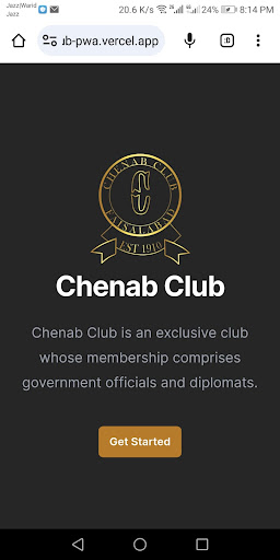 Android application Chenab Club Official screenshort