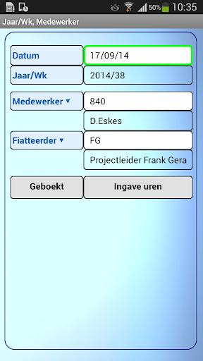 Android application ALERT-Uren33j screenshort