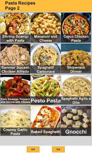150 Pasta Recipes Offline Screen 2