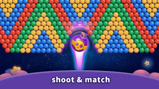 Bubble Shooter Cubemon