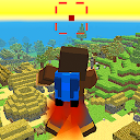 Pixel Shooting Blocky Island icono
