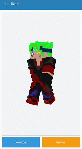 Skins Boruto For Minecraft PE
