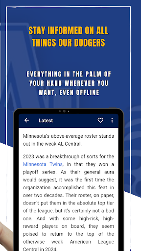 My Dodgers - LA Dodgers News Screenshot 2 - AppWisp.com