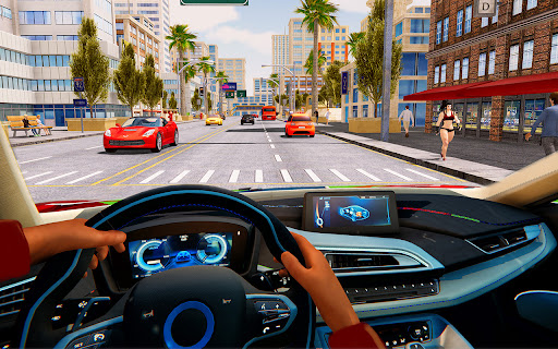 Android application Car Driving School Simulator screenshort