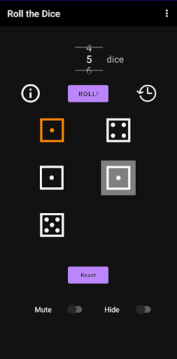 Roll the Dice Screen 3