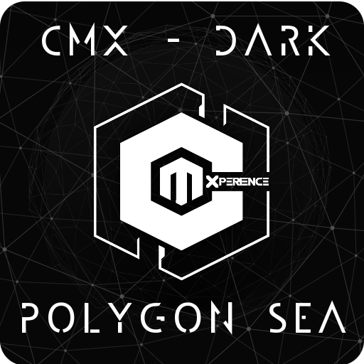 CMX - Dark Polygon Sea · KLWP  1.9 Icon