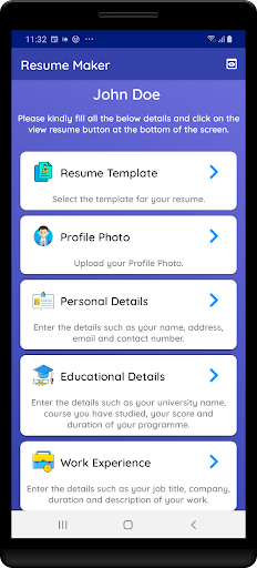 App preview
