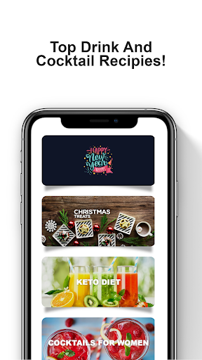 Android application Drink and Cocktail Recipes App screenshort