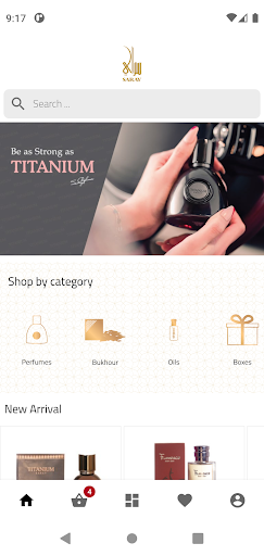 Android application Saray Perfumes - سراي للعطور screenshort
