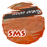 Neon orange S.M.S. Skin icon