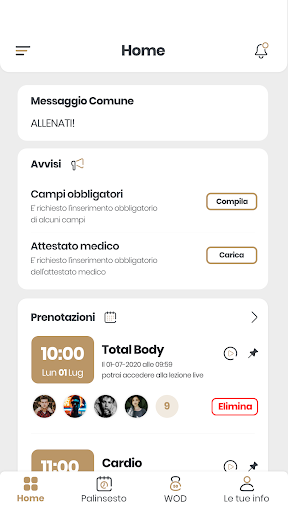 Max Fitness Club Screen 2
