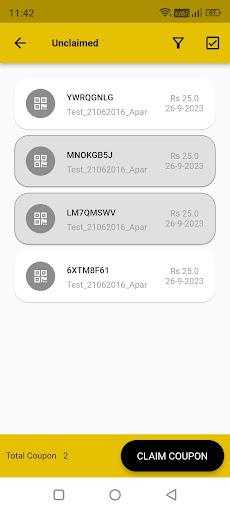 APAR Distributor Couponz Screen 3