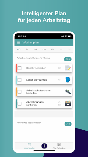 Android application donity: Smart To Do Planner screenshort