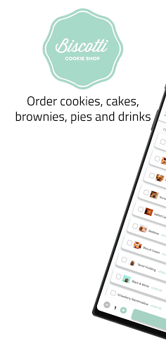 Android application Biscotti screenshort