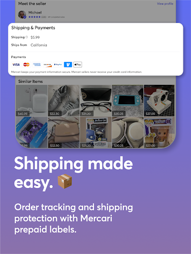 Screenshot of Mercari: Buy and Sell App