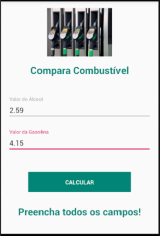 Compara combustível Screenshot 1 - AppWisp.com