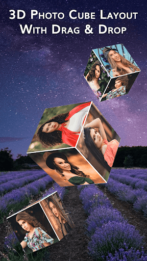 3D Cube Photo Live Wallpaper L Screen 3