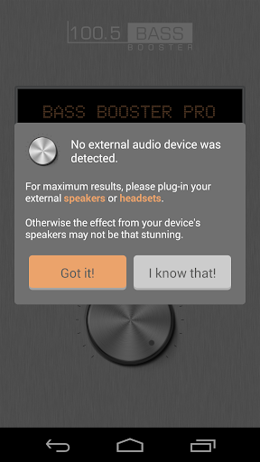 BASS Booster Pro Screen 3