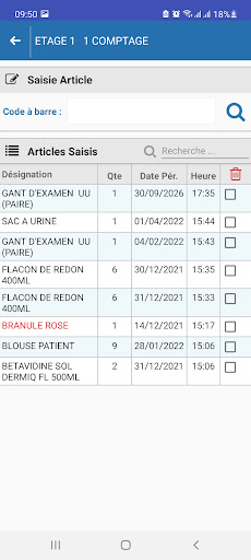 Clinisys Inventaire Pharmacie Screen 3