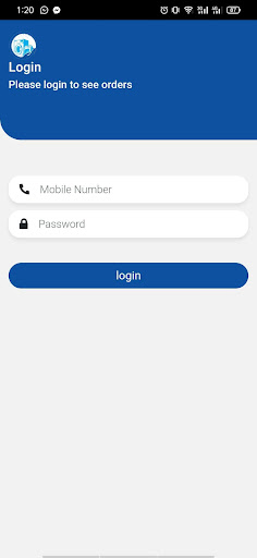 Android application Lavender Laundry Delivery screenshort
