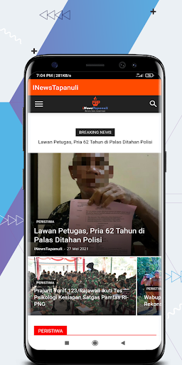 Android application INewsTapanuli screenshort