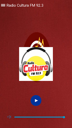 Android application Rádio Cultura FM 92.3 screenshort