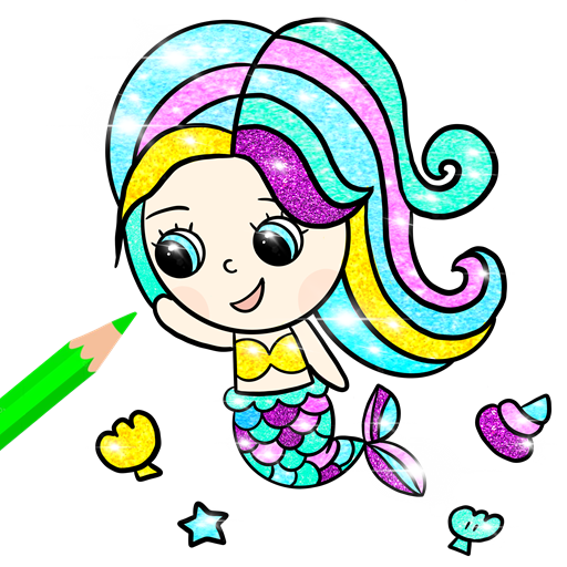 Little Mermaid coloring book