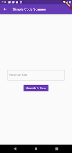 Simple Code Scanner