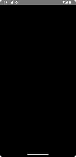 Android application Black Screen White Noise screenshort