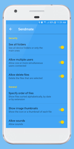 Sendmate - FILES SHARING Screen 3