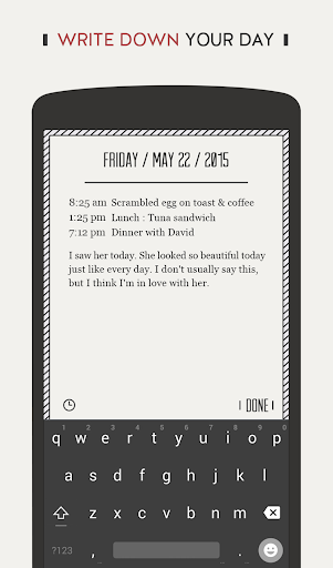 DayGram - One line a day Diary Screenshot 4 - AppWisp.com