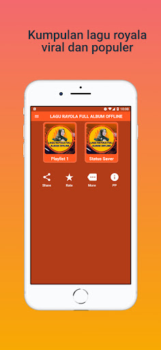 Android application Lagu Rayola Full Album Merdu screenshort