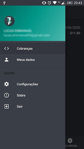 Seteseven PayCode Screen 2