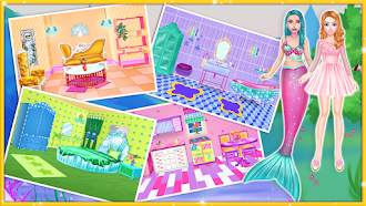 Game screenshot Princess & Mermaid Decorating hack