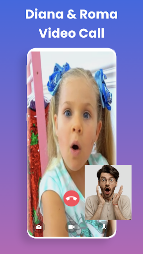 Diana and Roma Fake Video Call Screen 2